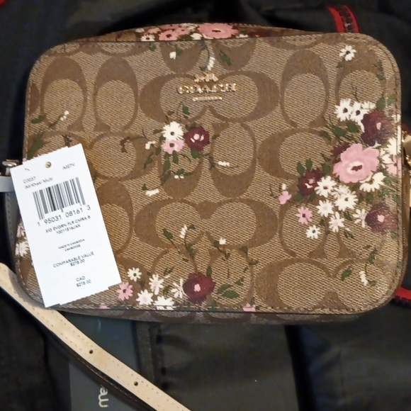 Coach Handbag khaki multi